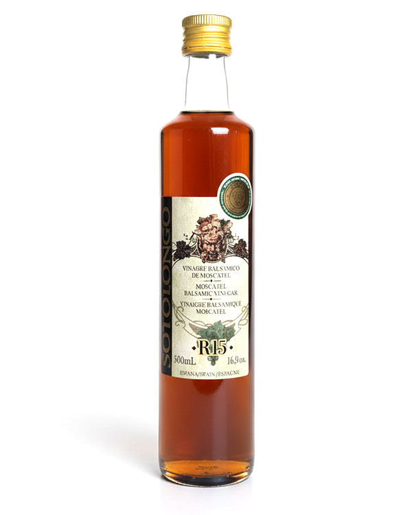 Vinagre Balsámico de Moscatel R15 Sotolongo 500 ml