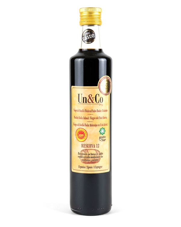 Vinagre Balsámico al Pedro Ximénez Reserva 12 Un&co 500 ml D.O. Montilla Moriles